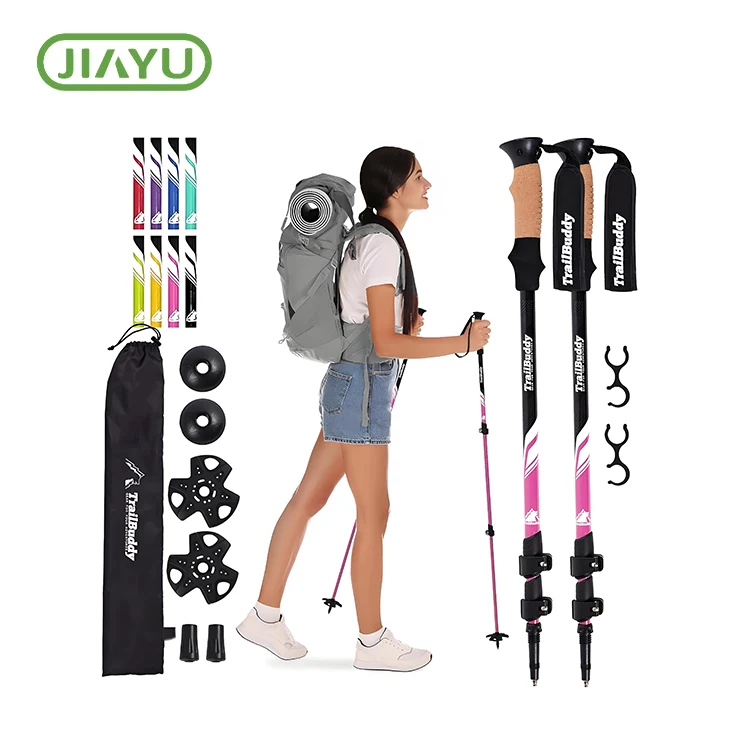Hiki ke hoʻololi i ka Telescopic Trekking Pole